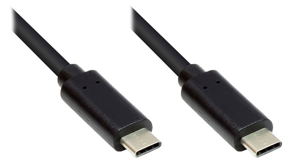 Good Connections GC-M0111 - 0,2 m - USB C - USB C - USB 3.2 Gen 1 (3.1 Gen 1) - 5 Gbit/s - Schwarz von LumaTech