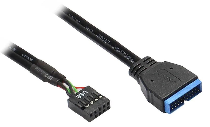 Good Connections Interner USB-Adapter - 9-poliger USB-Header (W), Ansicht 2