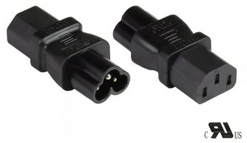 Good Connections PA-0630S - C6 - C13 - 250 V - 2,5 A - Schwarz - Polyvinylchlorid (PVC) von LumaTech