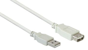 Good Connections Verlängerungskabel USB 2.0 Stecker A an Buchse A - grau - 1,8m von LumaTech