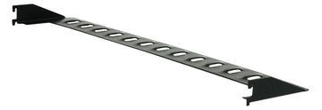 Gude Kabelmanagementhalter für Rack - hinten - Schwarz - 48.3 cm (19) von LumaTech