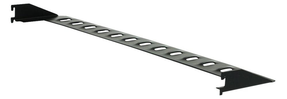 Gude Kabelmanagementhalter für Rack - hinten - Schwarz - 48.3 cm (19)