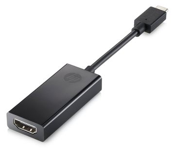 HP  Externer Videoadapter - USB-C - D-Sub - Schwarz von LumaTech