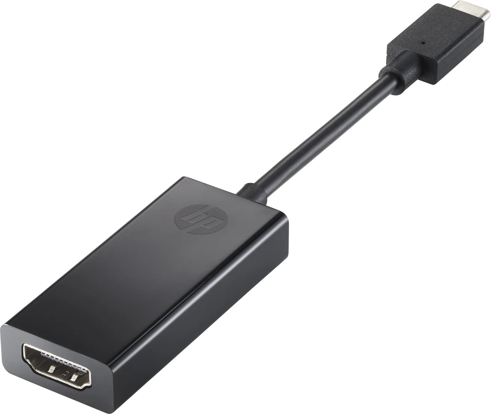 HP  Externer Videoadapter - USB-C - HDMI - Schwarz, Ansicht 2