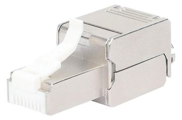 IC Intracom Intellinet Modular Plug Cat6a 10G Shielded Toolless RJ45 Modular Field Termination Plug, For Easy and Quick von LumaTech