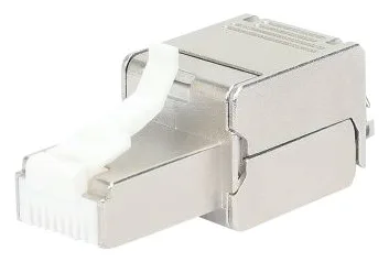 IC Intracom Intellinet Modular Plug Cat6a 10G Shielded Toolless RJ45 Modular Field Termination Plug, For Easy and Quick, Ansicht 2