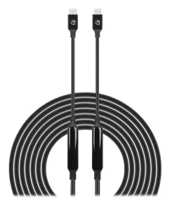 IC Intracom Manhattan USB-C to USB-C Cable, 5m, Male to Male, Black, 10 Gbps (USB 3.2 Gen2 aka USB 3.1), Ansicht 2