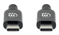 IC Intracom Manhattan USB-C to USB-C Cable, 5m, Male to Male, Black, 10 Gbps (USB 3.2 Gen2 aka USB 3.1), Ansicht 5