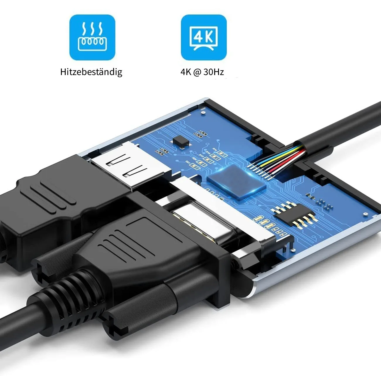 INCA Adapter ITPC-06TX USB-C 4-in-1 - Adapter, Ansicht 4