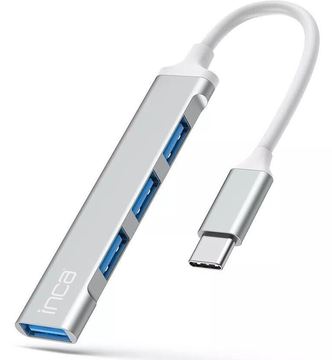 INCA Adapter IUSB-04TX Typ C USB Eingang 2.0/3.0 Ausgang - Adapter von LumaTech