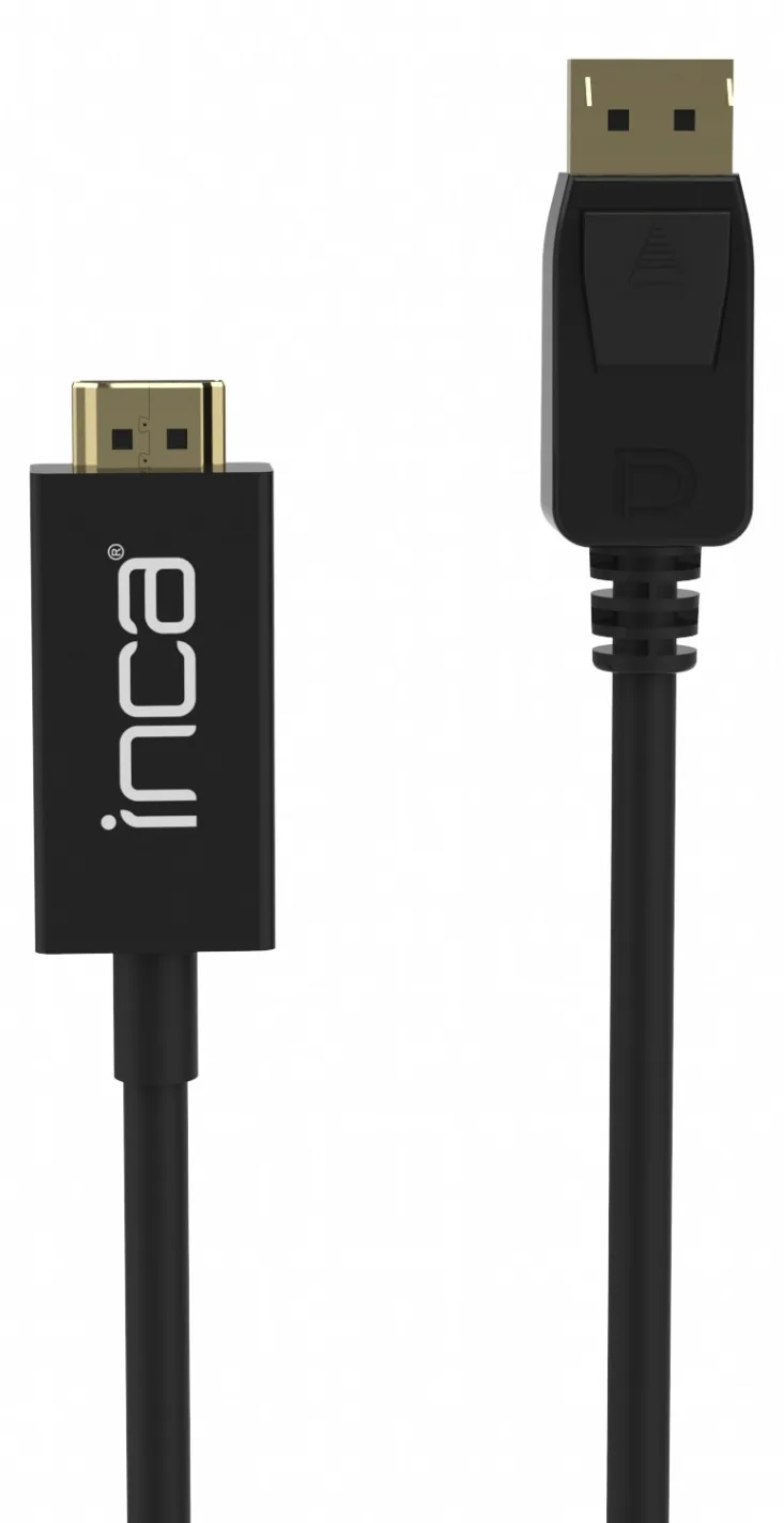 INCA DisplayPort zu HDMI Kabellae. 10.2 Gbit/s max. - Digital/Display/Video, Ansicht 2