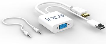 INCA IVTH-01 - Weiß - Adapter - Digital / Daten, Digital / Display / Video 0,2 m von LumaTech