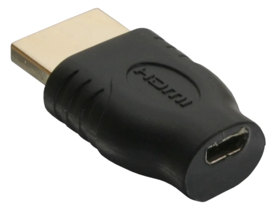 InLine HDMI Adapter - HDMI A Stecker auf Micro HDMI D Buchse, Ansicht 3