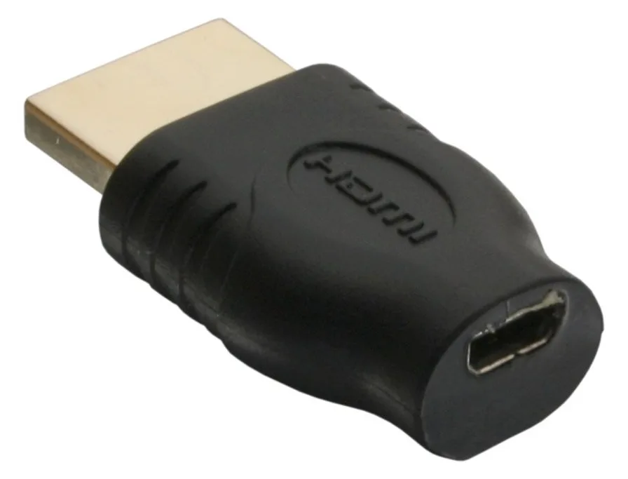 InLine HDMI Adapter - HDMI A Stecker auf Micro HDMI D Buchse, Ansicht 4