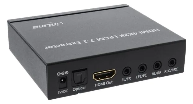 InLine HDMI Audio Extraktor/Signaltrenner - Eingang 4K2K HDMI, Ansicht 2