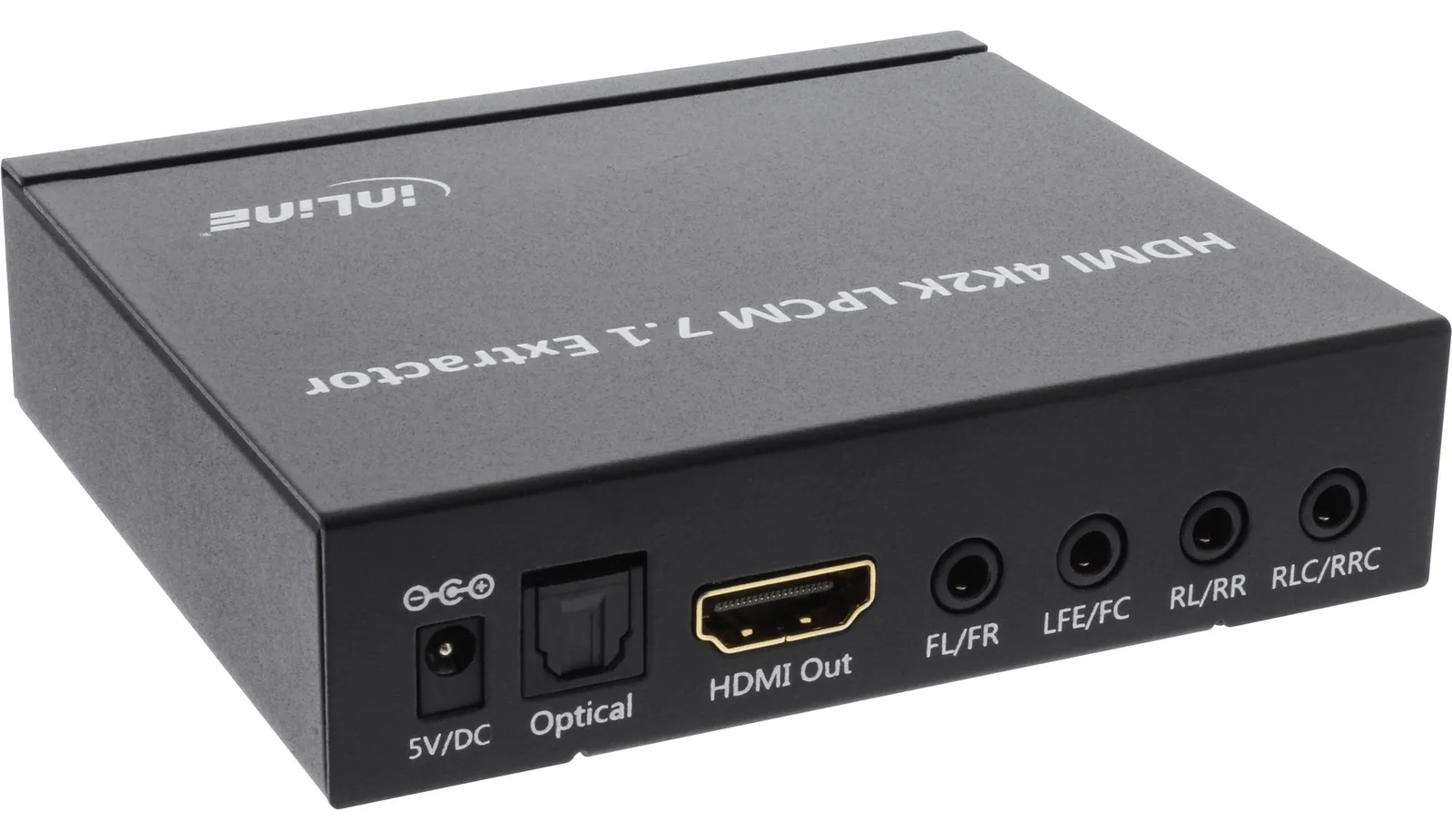 InLine HDMI Audio Extraktor/Signaltrenner - Eingang 4K2K HDMI, Ansicht 4