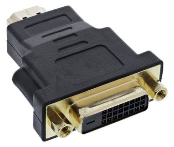 InLine HDMI-DVI Adapter - HDMI Stecker auf DVI Buchse - 4K2K von LumaTech