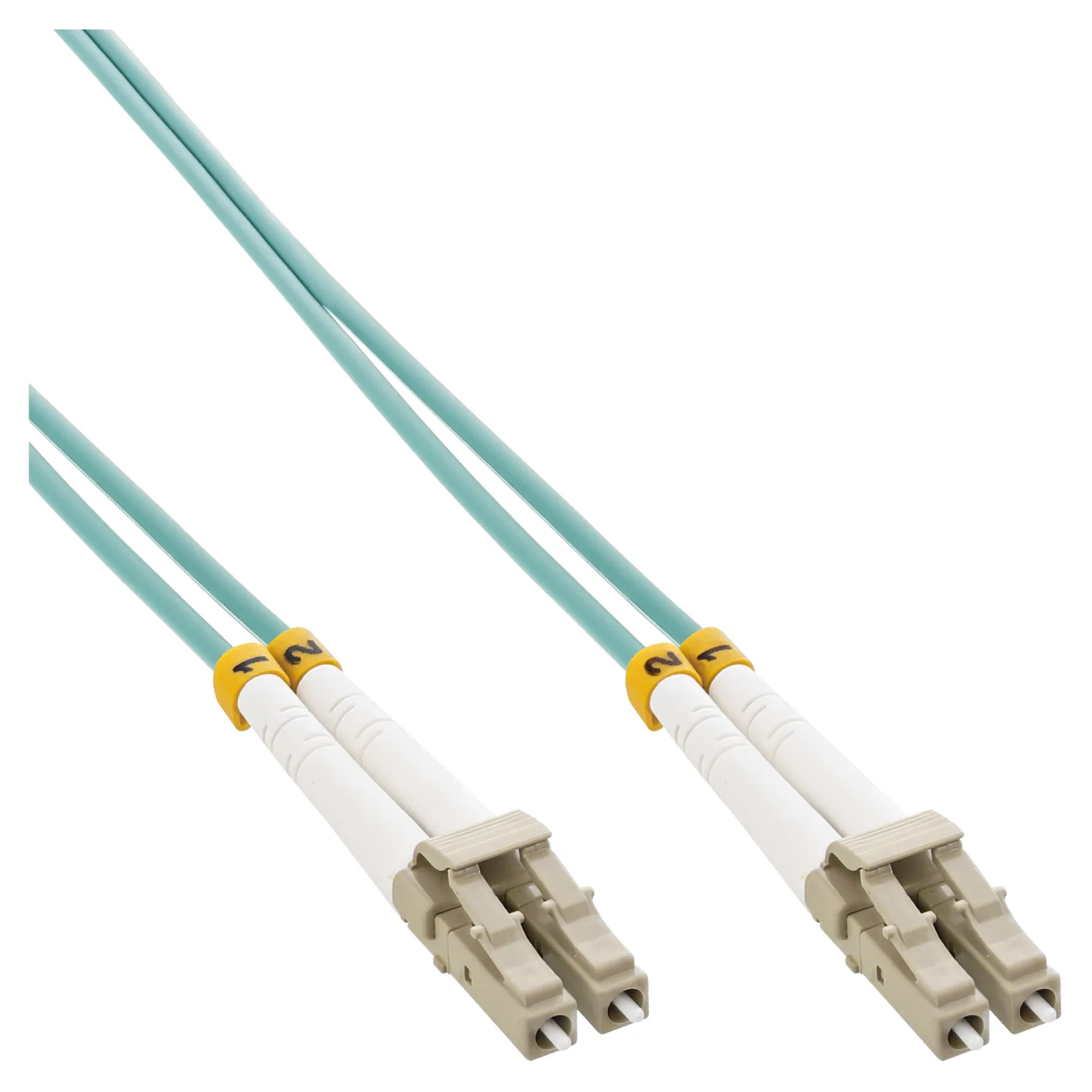 InLine LWL Duplex Kabel - LC/LC - 50/125µm - OM3 - 10m, Ansicht 2