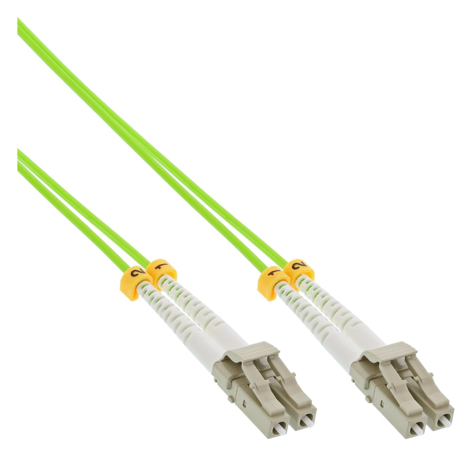 InLine LWL Duplex Kabel - LC/LC - 50/125µm - OM5 - 15m