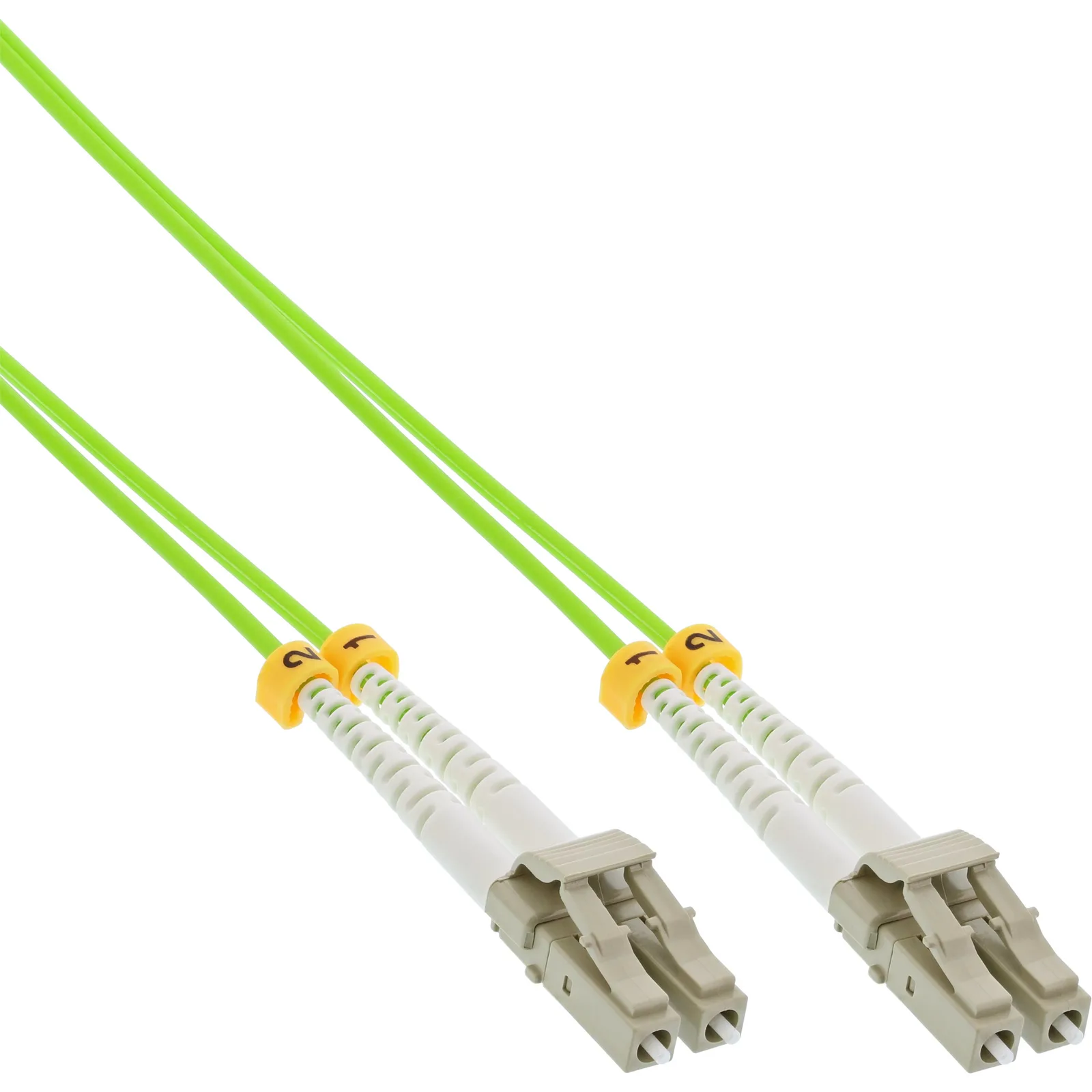 InLine LWL Duplex Kabel - LC/LC - 50/125µm - OM5 - 15m, Ansicht 2