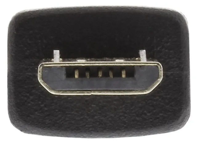 InLine Micro-USB 2.0 Kabel - USB-A Stecker an Micro-B Stecker - schwarz - 0,5m, Ansicht 4