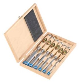 Kirschen Werkzeuge Kirschen - Stechbeitelset - 6 Stücke - in Box