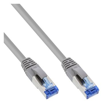 InLine Patchkabel - S/FTP (PiMf) - Cat.6A - halogenfrei - grau - 2m von LumaTech