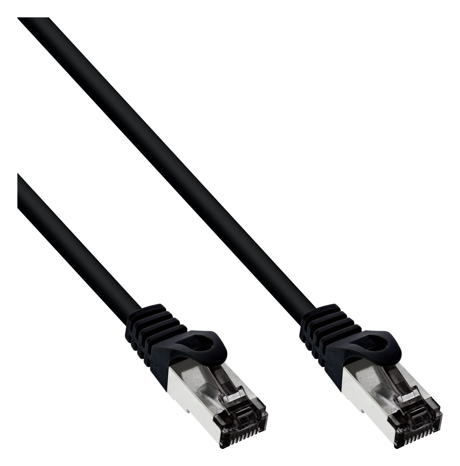 InLine Patchkabel - S/FTP (PiMf) - Cat.8.1 - 2000MHz - halogenfrei - schwarz - 10m