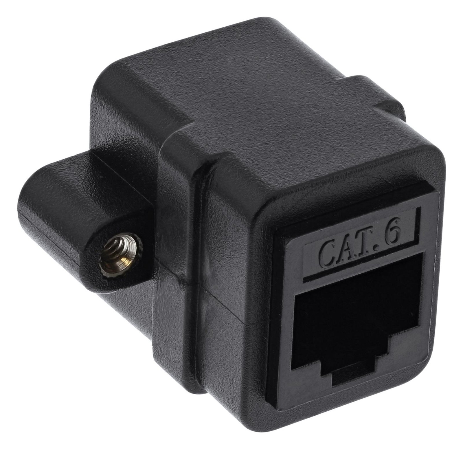 InLine Patchkabelkupplung Cat.6 - UTP - 2x RJ45 Buchse - zum Einbau