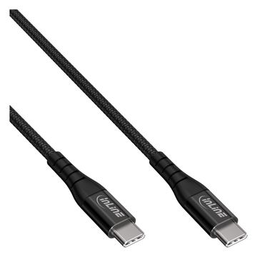 InLine USB 2.0 Kabel - USB-C Stecker/Stecker Schnellladekabel 100W - 1m von LumaTech