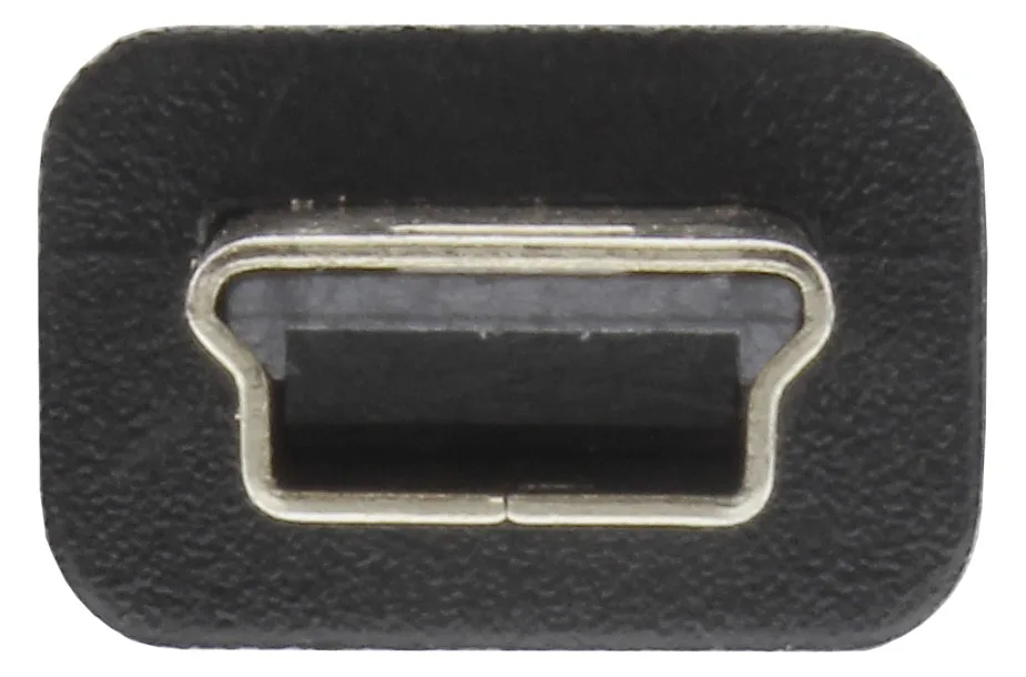 InLine USB 2.0 Mini-Kabel - USB A ST an Mini-B ST (5pol.) - schwarz - 1m, Ansicht 2