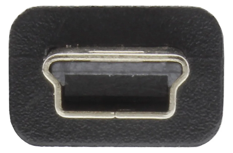 InLine USB 2.0 Mini-Kabel - USB A ST an Mini-B ST (5pol.) - schwarz - 1m, Ansicht 4
