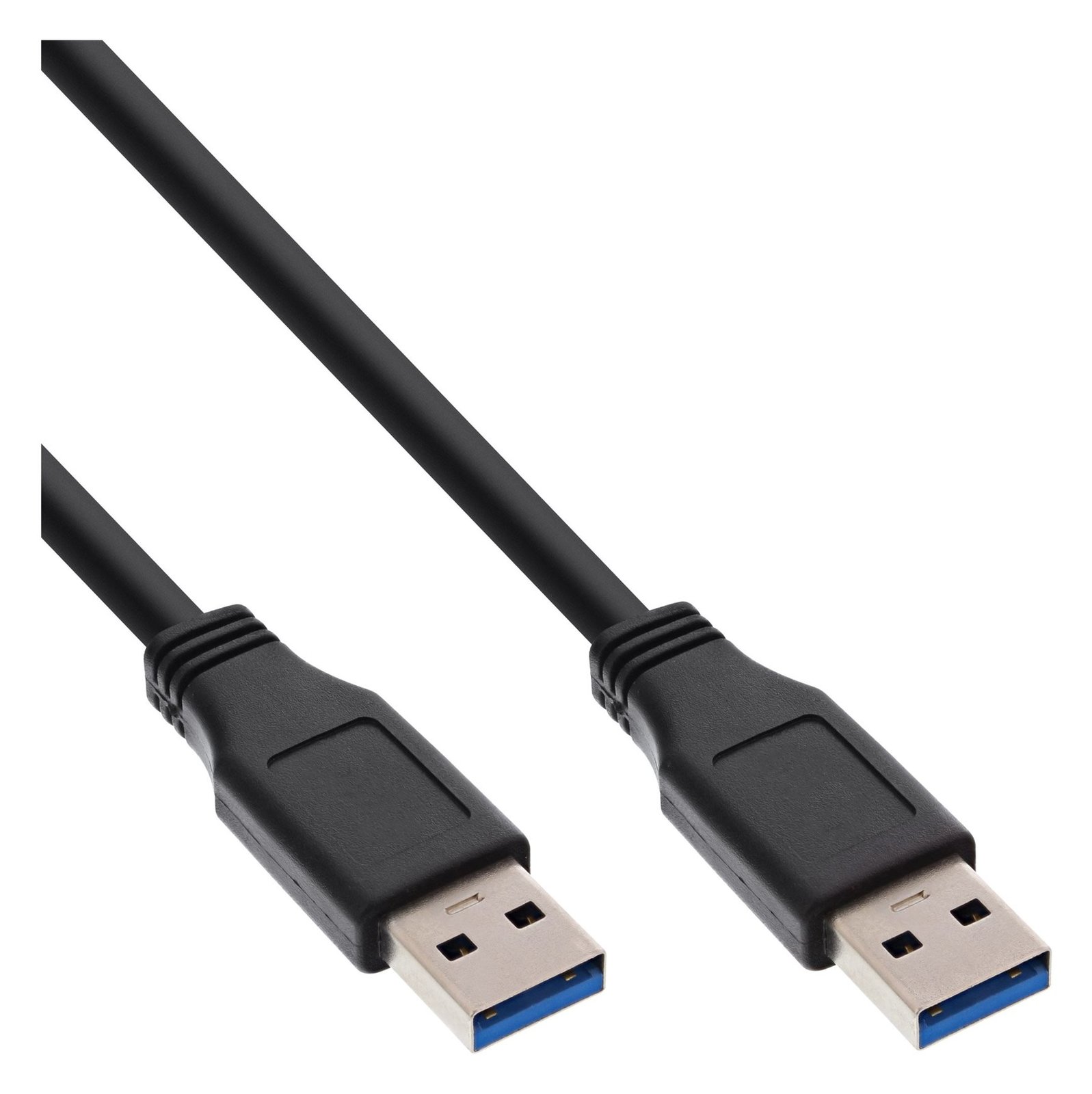 InLine USB 3.2 Gen.1 Kabel - A an A - schwarz - 5m von LumaTech