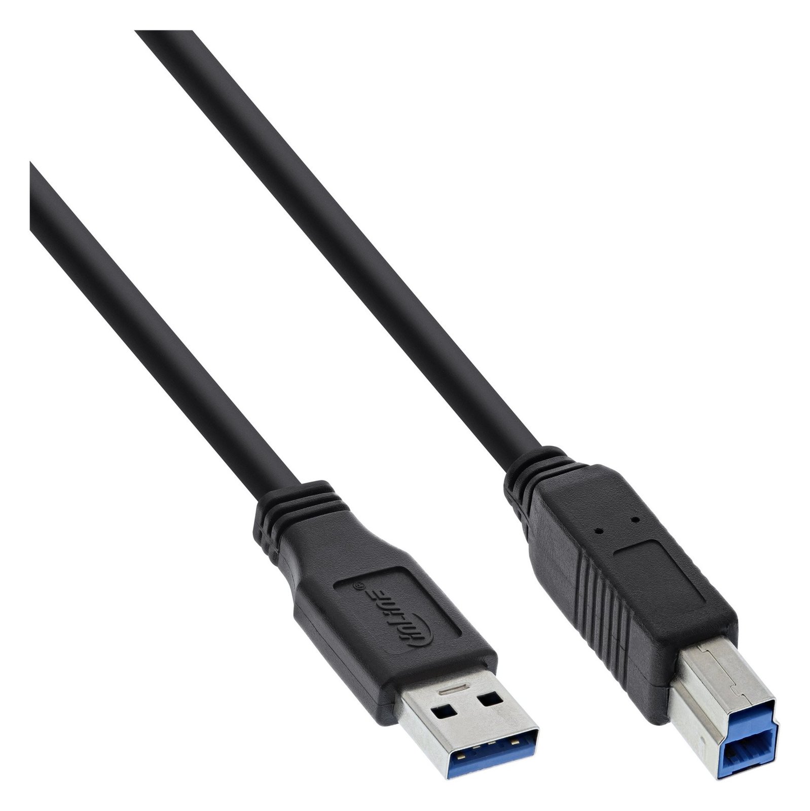 InLine USB 3.2 Gen.1 Kabel - A an B - schwarz - 1m von LumaTech