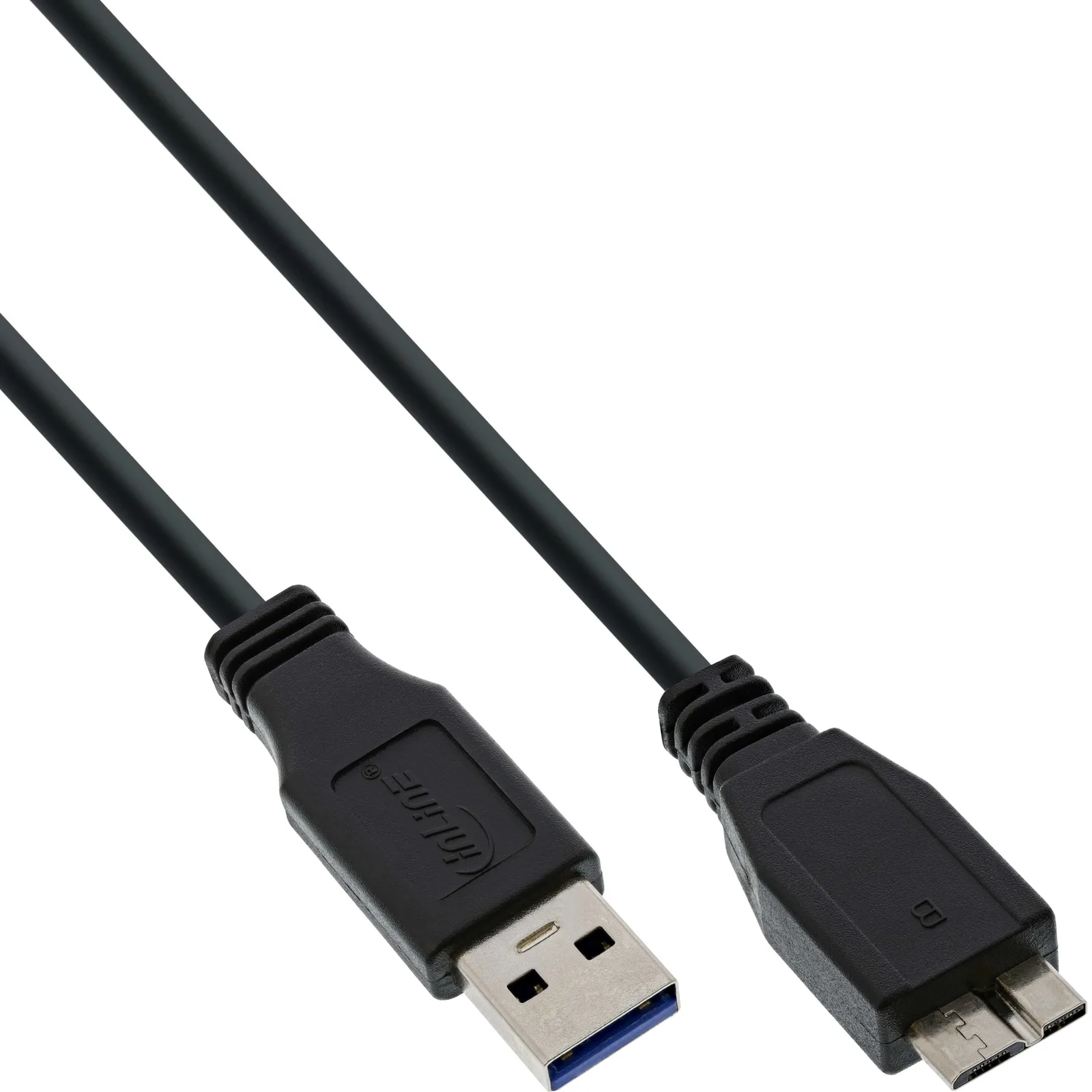 InLine USB 3.2 Gen.1 Kabel - A an Micro B - schwarz - 5m, Ansicht 2