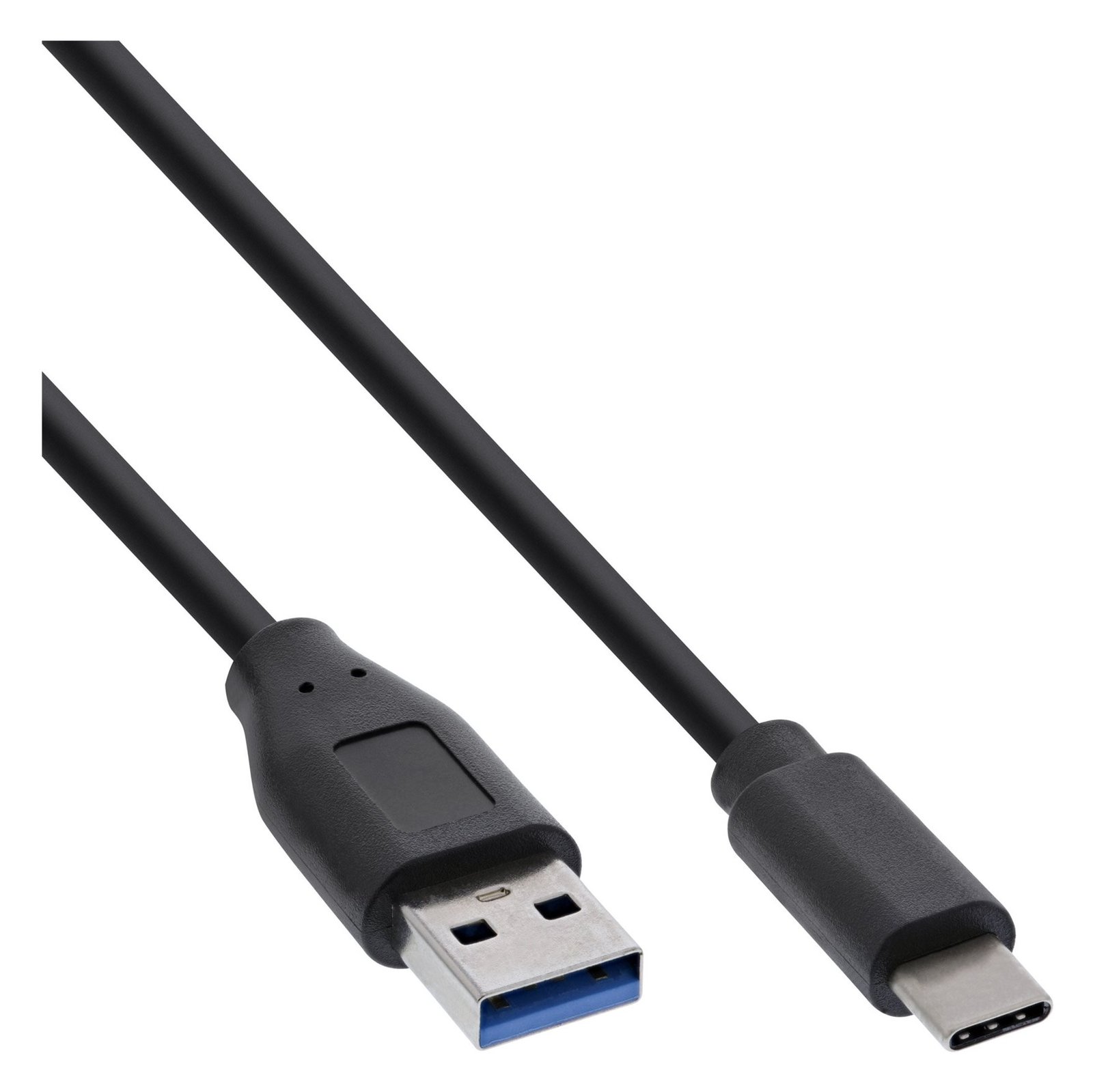 InLine USB 3.2 Gen.1x2 Kabel - USB-C Stecker an A Stecker - schwarz - 1,5m von LumaTech