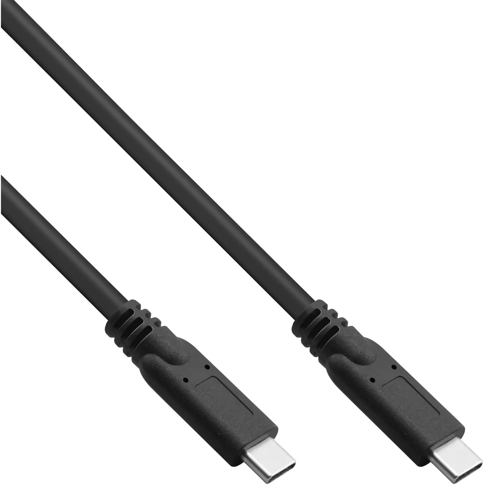 InLine USB 3.2 Gen.1x2 Kabel - USB-C Stecker/Stecker - schwarz - 5m, Ansicht 2