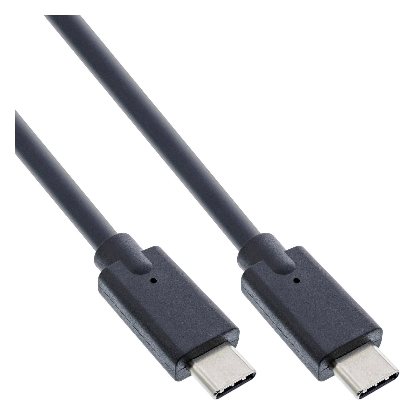 InLine USB 3.2 Gen.2x2 Kabel - USB-C Stecker/Stecker - schwarz - 1m von LumaTech