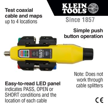 Klein Tools VDV512-101 Explorer 2 Tester mit Remote Kit