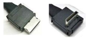 Intel OCuLink Cable Kit AXXCBL450CVCR - Internes SAS-Kabel - 4i MiniLink SAS (SFF-8611) von LumaTech