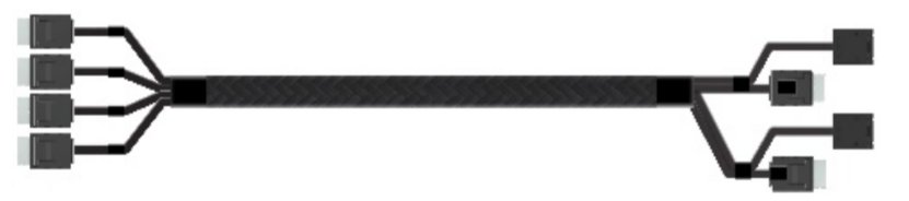 Intel OCuLink Cable Kit AXXCBL625CVCX - Internes SAS-Kabel - 4i MiniLink SAS (SFF-8611) von LumaTech
