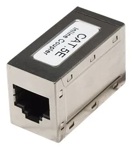 Intellinet Cat5e Inline-Kupplung, 8P8C Buchse auf 8P8C Buchse, FTP, Silber - Netzwerkkoppler - RJ-45 (W), Ansicht 3