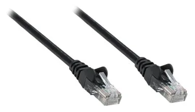 Intellinet Network Patch Cable, Cat5e, 3m, Black, CCA, U/UTP, PVC, RJ45 - Patch-Kabel - RJ-45 (M), Ansicht 2