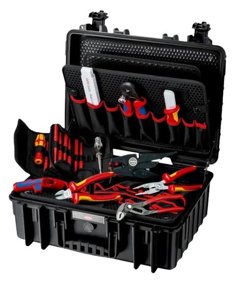 KNIPEX "Robust23" Electric - Hartschalentasche für Werkzeuge