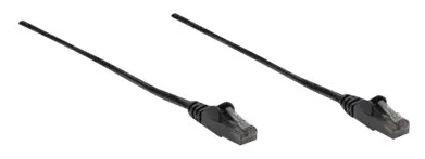 Intellinet Network Patch Cable, Cat6, 10m, Black, CCA, U/UTP, PVC, RJ45 - Patch-Kabel - RJ-45 (M), Ansicht 3