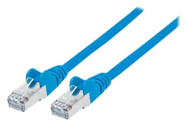 Intellinet Network Patch Cable, Cat6, 15m, Blue, Copper, S/FTP, LSOH / LSZH, PVC, RJ45, Gold Plated Contacts, Snagless, Ansicht 3