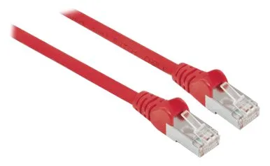 Intellinet Network Patch Cable, Cat6, 15m, Red, Copper, S/FTP, LSOH / LSZH, PVC, RJ45, Gold Plated Contacts, Snagless, Ansicht 3