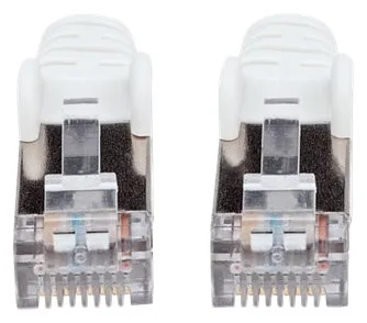 Intellinet Network Patch Cable, Cat6, 1m, White, Copper, S/FTP, LSOH / LSZH, PVC, RJ45, Gold Plated Contacts, Snagless, Ansicht 3