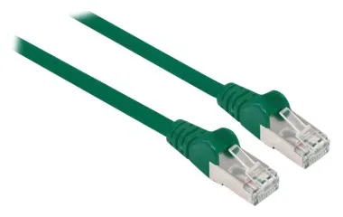 Intellinet Network Patch Cable, Cat6, 20m, Green, Copper, S/FTP, LSOH / LSZH, PVC, RJ45, Gold Plated Contacts, Snagless, Ansicht 3