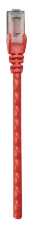 Intellinet Network Patch Cable, Cat6, 2m, Red, CCA, U/UTP, PVC, RJ45, Gold Plated Contacts, Snagless, Booted, Ansicht 2